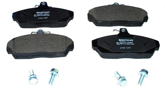 Brake Pads [BRITPARTXS SFP100360XS] Primary Image