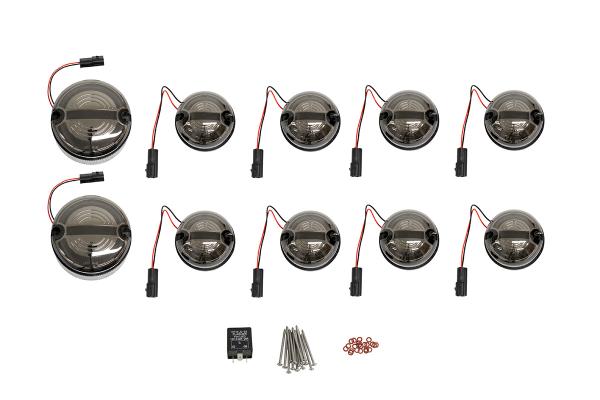 Halo and Bar LED Light Kit- Smoked [TERRAFIRMA TF31037]