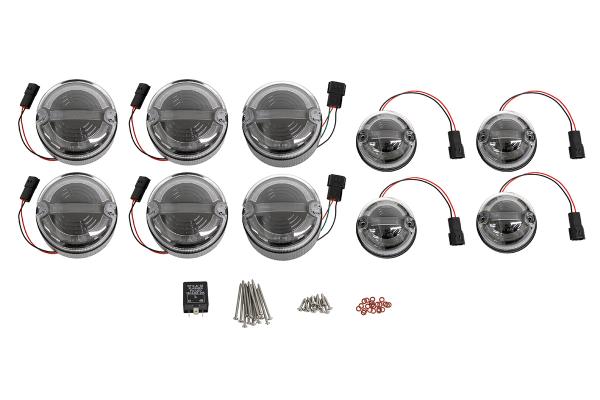 NAS Style Halo and Bar LED Light Kit- Clear [TERRAFIRMA TF31039]