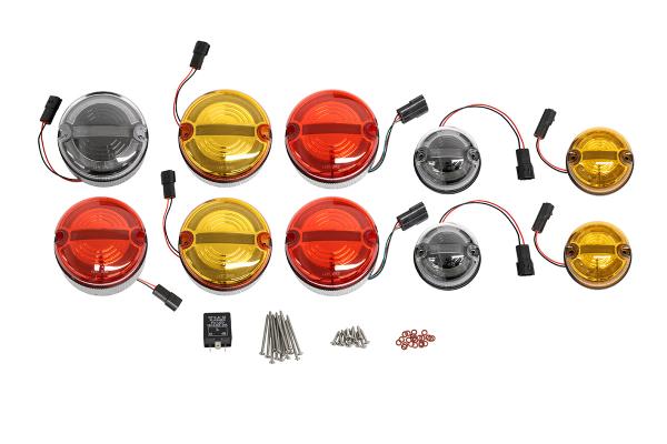 NAS Style Halo and Bar LED Light Kit- Coloured [TERRAFIRMA TF31041]