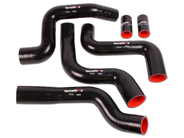 Intercooler Hose Set Silicone [TERRAFIRMA TF747BLACK]