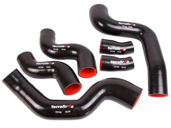 Intercooler Hose Set Silicone [TERRAFIRMA TF748BLACK]