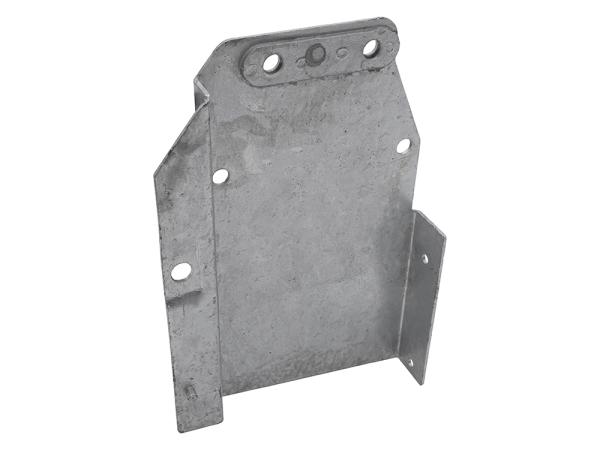 Fuel Filter Cover Rear Bracket Galvanised [BRITPART WKT100010GALV]