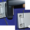 Door Hinge Kit - Aluminium [BRITPART DA1131] Primary Image