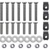 Door Hinge Bolt Kit - Stainless Steel [BRITPART DA1132]