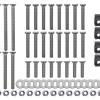 Door Hinge Bolt Kit - Stainless Steel [BRITPART DA1133]