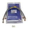 Brake Hose Kit - Stainless Steel [BRITPART DA241240S]