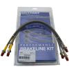 Brake Hose Kit - Stainless Steel [BRITPART DA241940S]