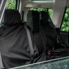 XS Rear 60/40 Waterproof Seat Covers - Black [BRITPARTXS DA3663BLACK]