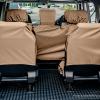 XS Rear 3rd Row Waterproof Seat Covers - Sand [BRITPART DA3695SAND] Primary Image