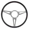 Steering Wheel 15Inch Rivited Dark Wood Semi Dish [MOUNTNEY DA4876] Primary Image