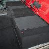 Defender Front Carpet Set - Black R380 [BRITPART DA4911] Primary Image