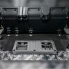 Defender 2nd Row Carpet Set - Black 110 Comm [BRITPART DA4916] Primary Image