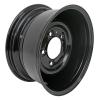 Smooth Steel Road Wheel Black 8x16 [BRITPART DA4951] Primary Image