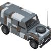Defender Berlin Scheme Military Colours 1:76 Model [BRITPART DA5356]