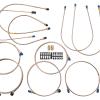 Brake Hose Kit - Stainless Steel [BRITPART DA7543]