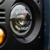 LED Halo & Bar Smoked Headlamp - Left Hand Drive [TERRAFIRMA TF7111] Primary Image