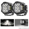 Terrafirma 3" LED Driving Light - Pair with DRL [TERRAFIRMA TF7701] Primary Image