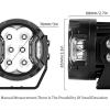 Terrafirma 3" LED Driving Light - Pair with DRL [TERRAFIRMA TF7701] Primary Image