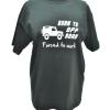 T Shirt - Born To Off Road [BROOKWELLS ZBS9020XLBLACK]